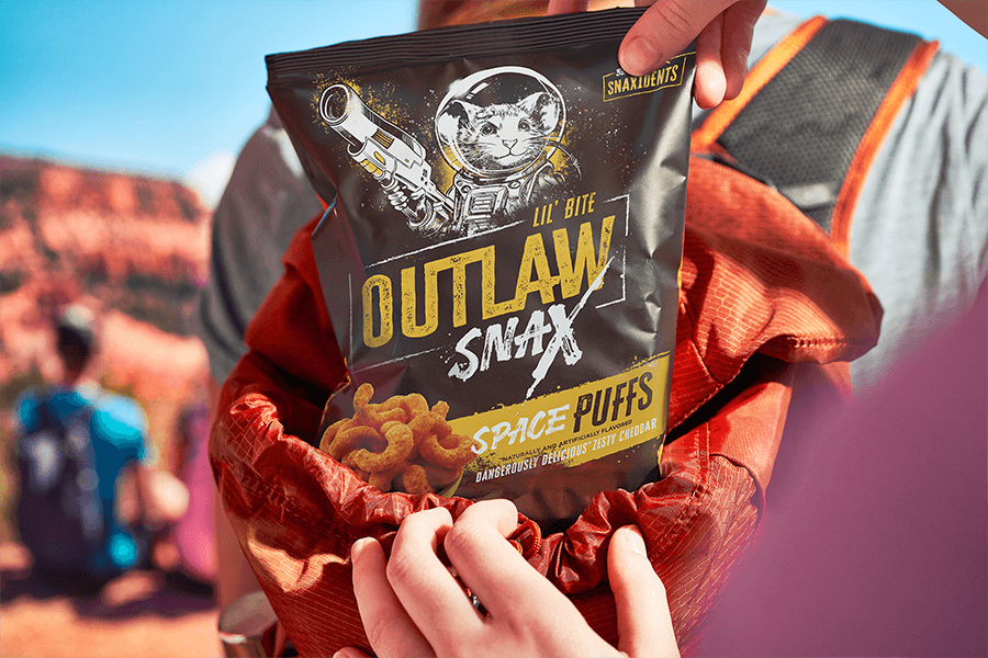 Take Outlaw Snax on your next Hike